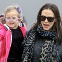 Jennifer Garner Takes Seraphina On A Coffee Run