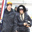 Paris And River Hits The Slopes In Aspen