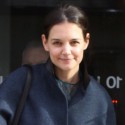 Katie Holmes Smiles In The Big Apple