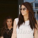Kim And Kourtney Kardashian Shoot Their Reality Show In Miami