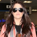Khloe Kardashian Heads To Miami Airport
