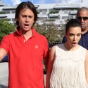 Kim Kardashian And Jonathan Cheban Film In Miami