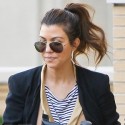 Kourtney Kardashian Goes Shopping With Her Family