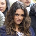 Mila Kunis On The Set Of <em>The Third Person</em>