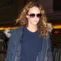 Vanessa Paradis Flies To France Solo