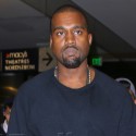 Kanye West Flies Solo In Los Angeles