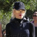 Gwen Stefani Takes A Stroll With Her Family