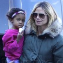 Heidi Klum And Her Beau Take Her Girls To Gymnastics