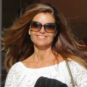 Maria Shriver Smiles While Out In Brentwood