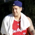 Rob Kardashian Hits The Gym