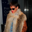 Rihanna Cruises Through LAX In Style