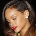 Rihanna Parties At A Club In Hollywood