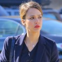 Jessica Alba Looks Stunning At A Lunch Meeting