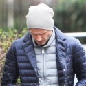 David Beckham Keeps His Head Down In London