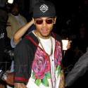 Chris Brown Parties At Supperclub