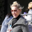 Katherine Heigl Packs Up Her Car With A Smile On Her Face