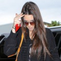 Kendall Jenner Catches A Flight Out Of LAX