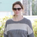 Jennifer Garner Picks Up Her Daughter After School