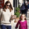Jennifer Garner And Violet Go For A Hair Cut