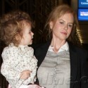 Nicole Kidman Arrives At LAX With Daughters Sunday And Faith