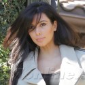 Kim Kardashian Catches A Plane To Africa