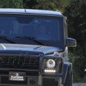 Kanye West Rides Solo In His G-Wagon