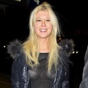 Tara Reid In A Giddy Mood At LAX