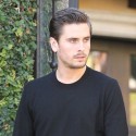 Scott Disick Stops By Kim Kardashian's House