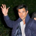 Taylor Lautner and Patrick Schwarzenegger Hit Up The WME Party