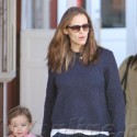 Jennifer Garner And Seraphina Run Errands In Brentwood