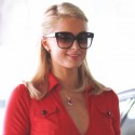 Paris Hilton Is A Lady In Red