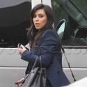 Kim Kardashian Arrives At A Business Meeting