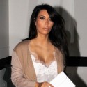 Kim Kardashian Heads To A Business Meeting
