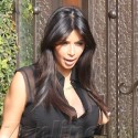 Kim Kardashian Heads To LAX Airport