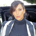 Kim Kardashian Makes An Appearance In Santa Monica
