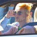 Britney Spears Hits The Streets In Her Smart Car