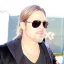 Brad Pitt Arrives At LAX