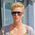 CharlizeTheron And Her Son Go Get A Haircut