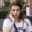 Emma Roberts Heads To Her Meeting