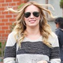 Hilary Duff Loves Her High Top Wedge Sneakers