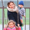 Ben And Jen Take Their Kiddies To The Park