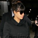Kim Kardashian Lands In New York City