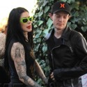 Kat Von D And Deadmau5 Get Lunch