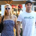 Paris Hilton And River Viiperi Grab Grub In Beverly Hills