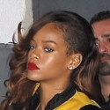 Rihanna Goes Clubbing In Hollywood