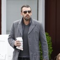 Ben Affleck Grabs Coffee While Jen Garner Runs Errands