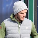 David Beckham Is Mobbed By Fans After Soccer Practice