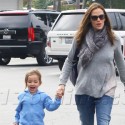 Jennifer Garner And Seraphina Run Errands In Brentwood