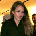 Jessica Alba Steps Out During Paris Fashion Week