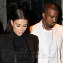 Kim Kardashian And Kanye West Party In Paris